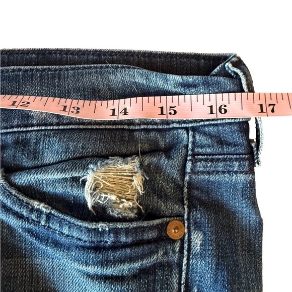 ⭐ 7 For All Mankind Josefina Skinny Boyfriend Jeans Sz 28 👖✨ - Picture 11 of 14